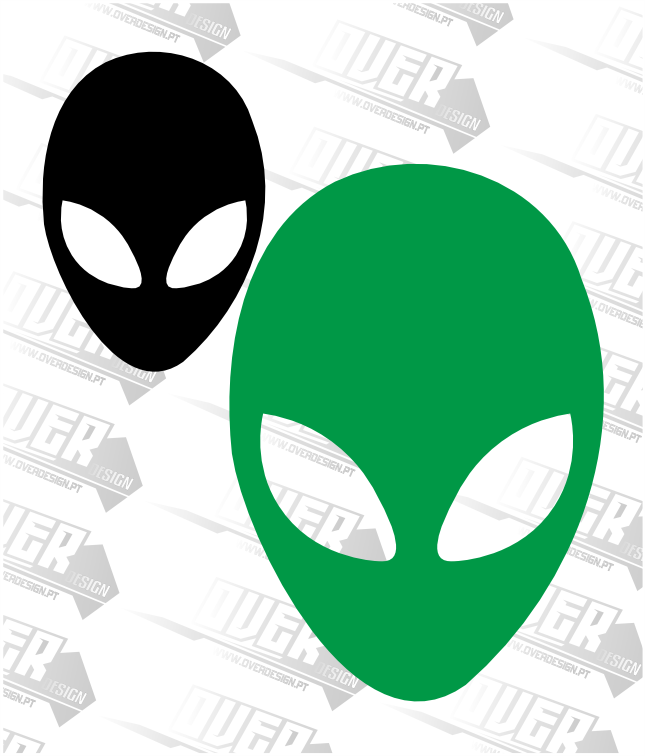 Autocolante “Alien” – Mistério e Estilo Extraterrestre 👽✨