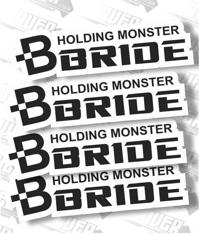 Autocolante “Bride – Holding Monster” 🏎️🔥