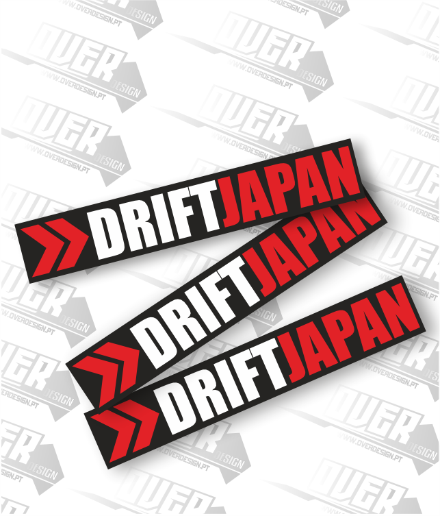 Autocolante “Drift Japan” – Estilo e Paixão pelo Drift 🇯🇵🔥