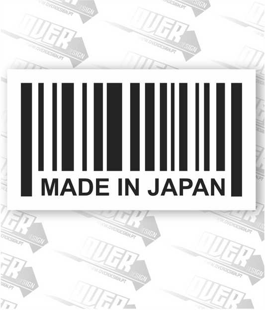 Autocolante “Made in Japan” – Minimalista e Estiloso 🇯🇵