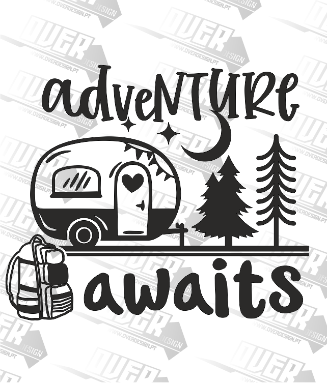✨ Autocolante “Adventure Awaits” – Aventura à tua espera! ✨