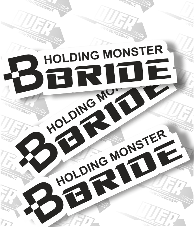 Autocolante “Bride – Holding Monster” 🏎️🔥
