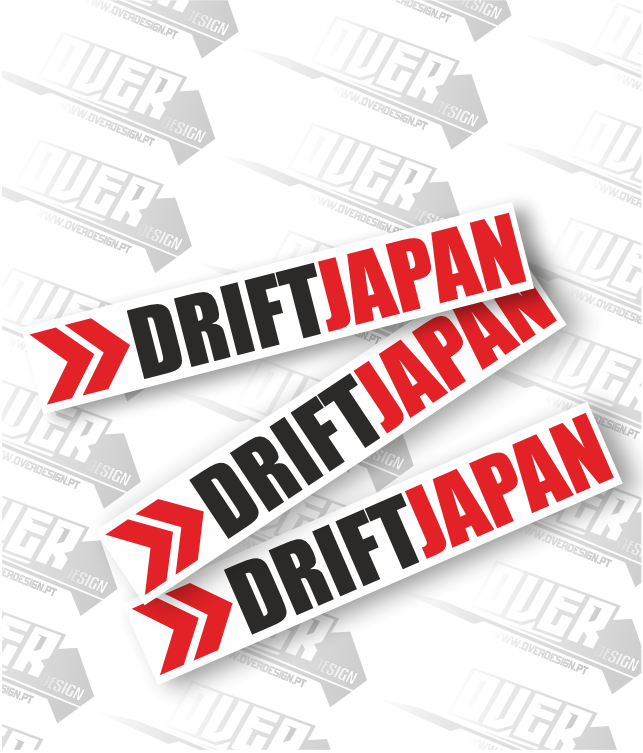 Autocolante “Drift Japan” – Estilo e Paixão pelo Drift 🇯🇵🔥 (Cópia)