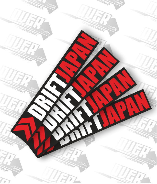Autocolante “Drift Japan” – Estilo e Paixão pelo Drift 🇯🇵🔥