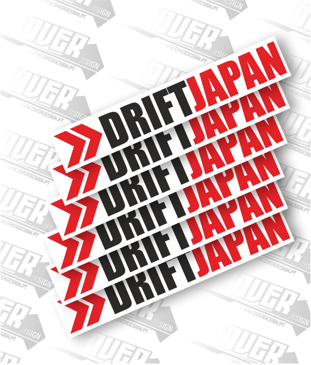 Autocolante “Drift Japan” – Estilo e Paixão pelo Drift 🇯🇵🔥 (Cópia)