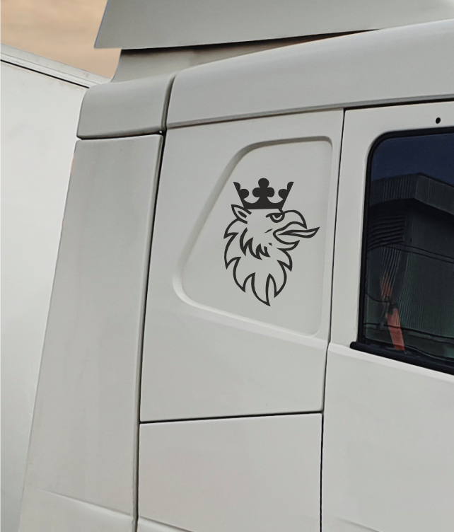 2 Scania stickers